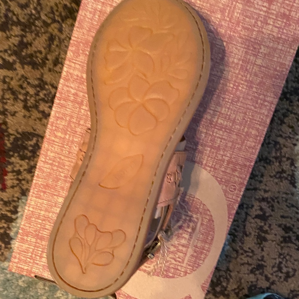 Born Light Brown Leather Sandals - Picture 4 of 5